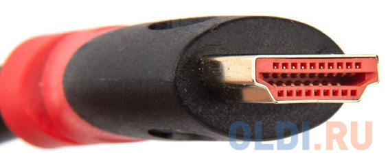 Кабель HDMI 15м TELECOM TCG220F-15M круглый черный фото