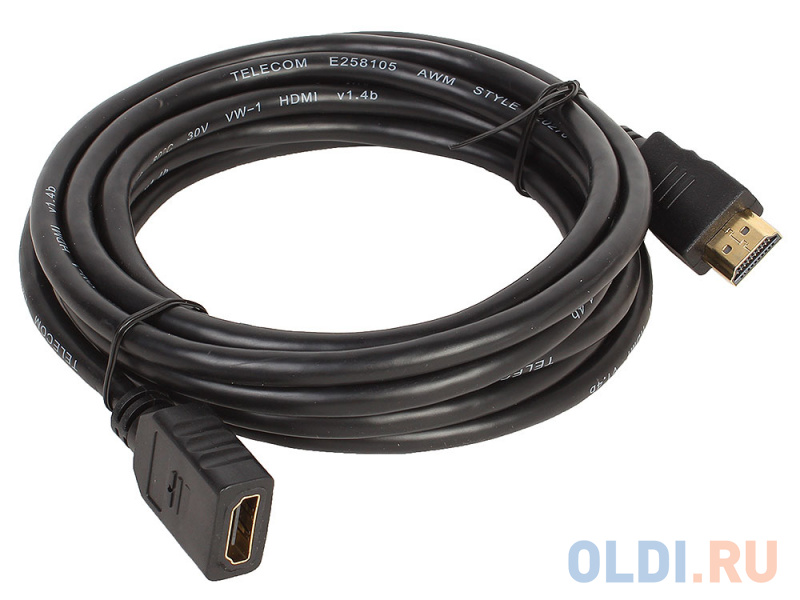 

Кабель HDMI 3.0м VCOM Telecom VHD6105D-3M