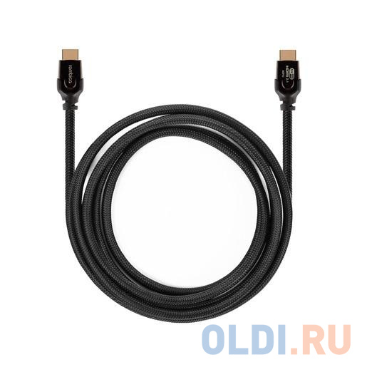

Кабель HDMI 3м Rombica DX30 круглый черный