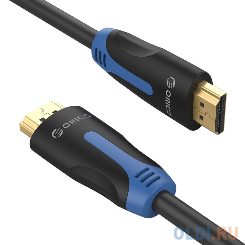 

Кабель HDMI 1м Orico HM14-10 круглый черный
