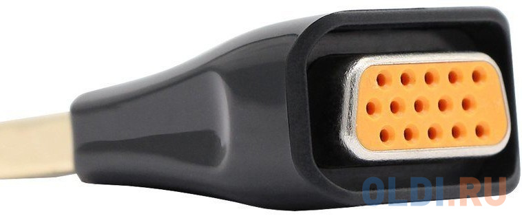 Переходник VGA DisplayPort VCOM Telecom CA333 черный Вид№2