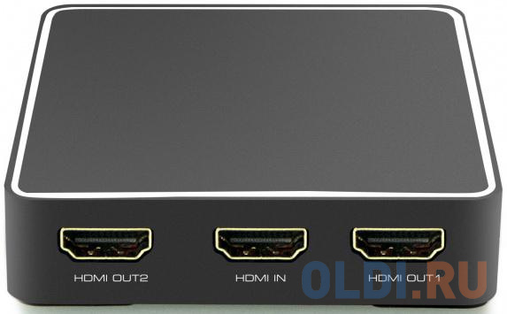 Переходник HDMI Green Connection GL-vA03P черный - фото 1