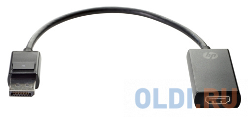 

Переходник DisplayPort HP 2JA63AA круглый черный