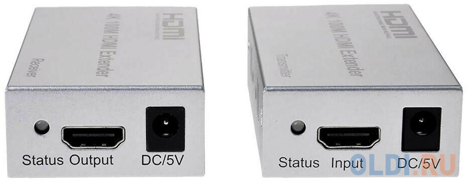 Удлинитель HDMI ORIENT VE047 круглый серебристый 30161 - фото 2