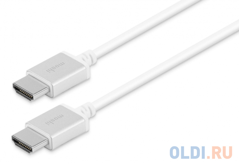 

Кабель HDMI 2м Moshi 99MO023126 круглый белый