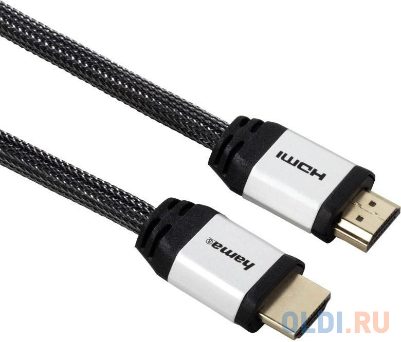 

Кабель HDMI 4м HAMA 0056585 круглый черный