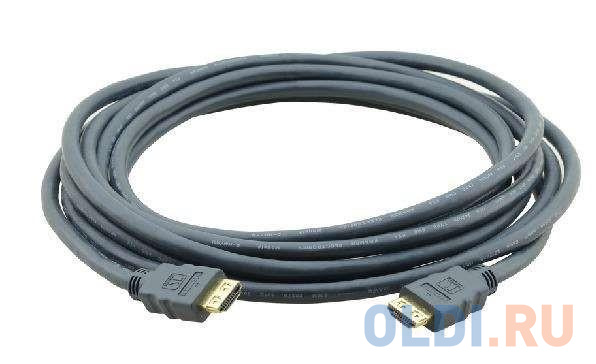 Кабель HDMI 4.6м Kramer C-HM/HM/ETH-15 круглый черный 97-01213015
