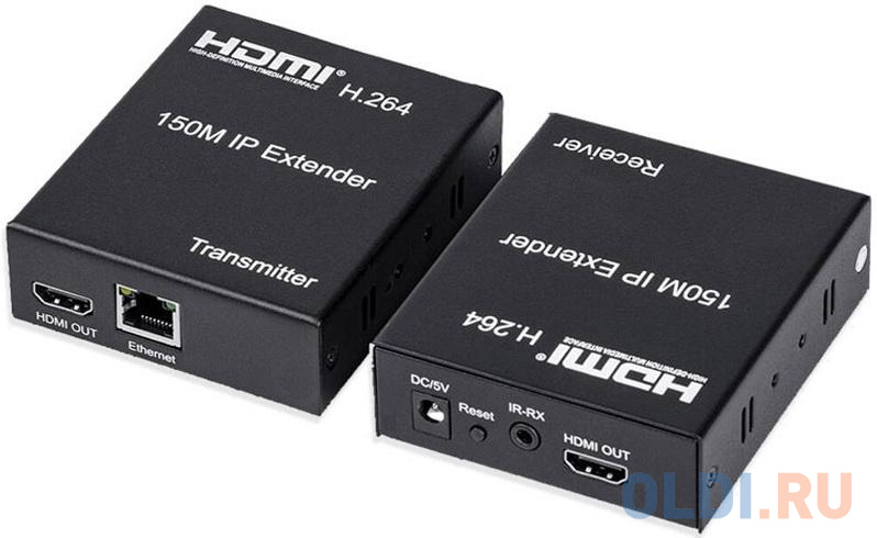 Удлинитель HDMI ORIENT VE046 черный - фото 1