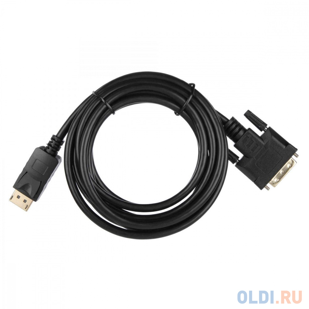 Кабель ACD-DDIM2-30B [ACD-DDIM2-30B] DisplayPort 1.2, DP-DVI, Golden Plated, 20m/25m, Черный, 3м (742484)