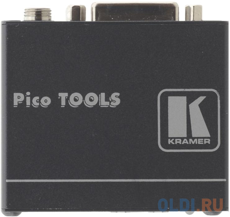 Kramer Приемник сигнала DVI из кабеля витой пары (TP) с адаптером питания [PT-572HDCP+] - фото 1