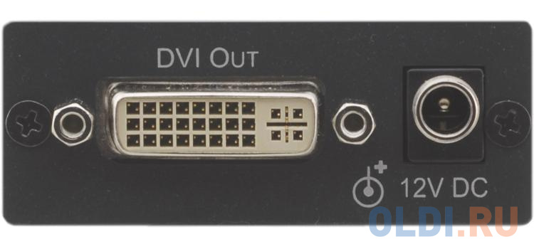 Kramer Приемник сигнала DVI из кабеля витой пары (TP) с адаптером питания [PT-572HDCP+] - фото 2