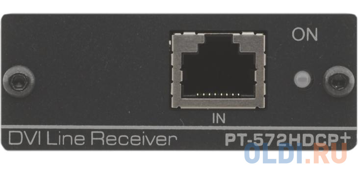 Kramer Приемник сигнала DVI из кабеля витой пары (TP) с адаптером питания [PT-572HDCP+] - фото 3