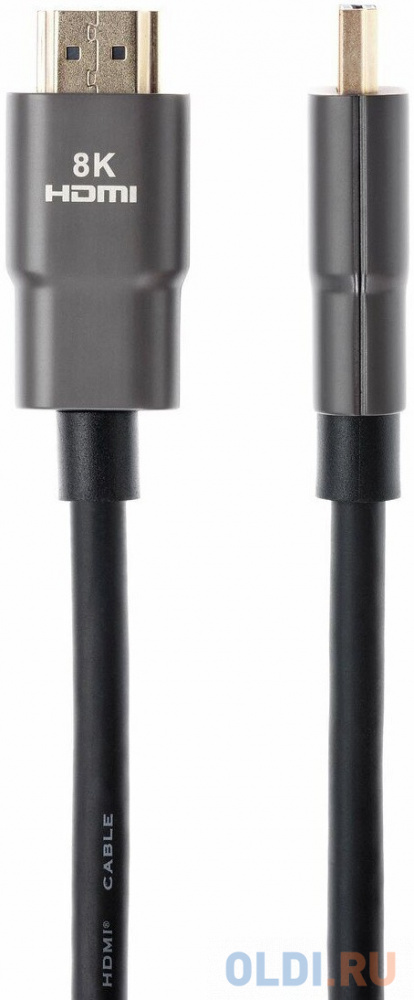 Кабель HDMI 1.5м VCOM Telecom ACG863-1.5M круглый черный серый Кабель HDMI 1.5м VCOM Telecom ACG863-1.5M круглый черный серый фото