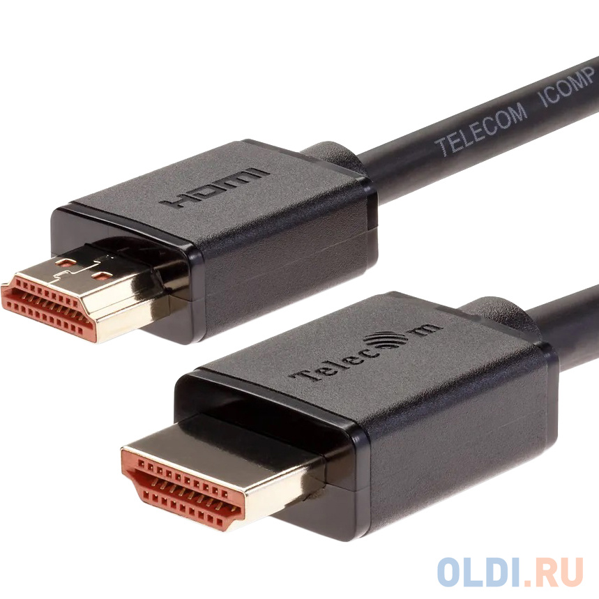 Кабель HDMI-19M --- HDMI-19M ver 2.0+3D/Ethernet ,3m Telecom <TCG215-3M> - фото 2
