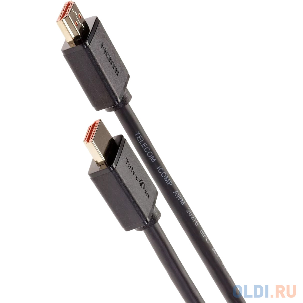 Кабель HDMI-19M --- HDMI-19M ver 2.0+3D/Ethernet ,3m Telecom <TCG215-3M> - фото 3