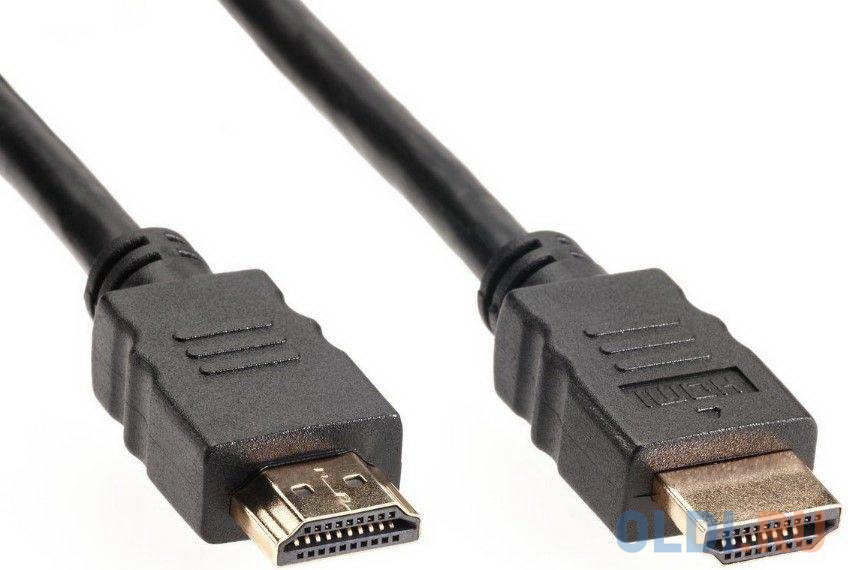 Кабель HDMI 40м VCOM Telecom TCG2020-40M круглый черный фото