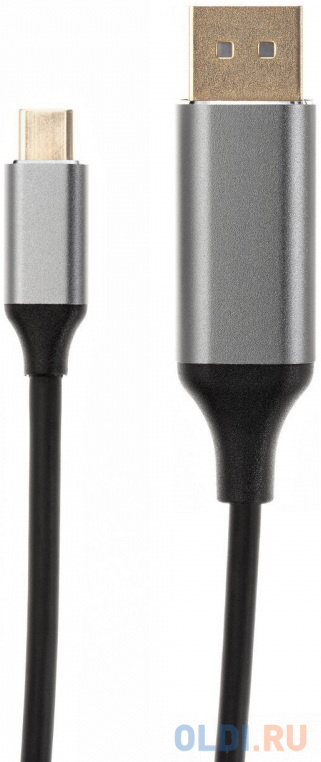 Кабель-адаптер USB 3.1 Type-Cm -->DP(m) 4K@60Hz, 1,8m iOpen (Aopen/Qust) <ACU422MC-1.8M> фото