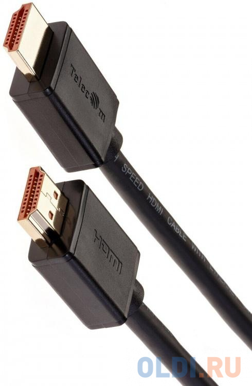 Кабель HDMI-19M --- HDMI-19M ver 2.0+3D/Ethernet ,10m, 2 фильтраTelecom <TCG215F-10M>