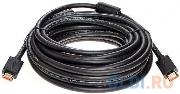 Кабель HDMI-19M --- HDMI-19M ver 2.0+3D/Ethernet ,10m, 2 фильтраTelecom <TCG215F-10M> Кабель HDMI-19M --- HDMI-19M ver 2.0+3D/Ethernet ,10m, 2 фильтраTelecom <TCG215F-10M> фото