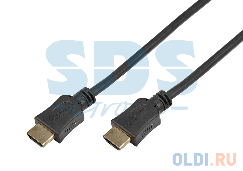 Шнур  HDMI - HDMI  gold  1М  без фильтров  (PE bag)  PROCONNECT