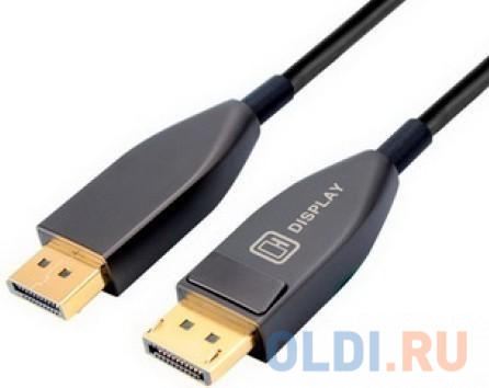 Кабель DisplayPort 15м VCOM Telecom D3751-15M круглый черный кабель displayport 3м vcom telecom acg633 3m круглый