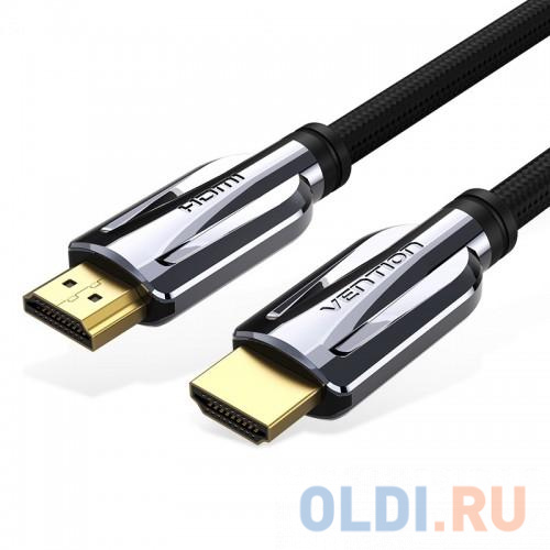 Кабель Vention HDMI Ultra High Speed v2.1 with Ethernet 19M/19M - 3м. vention wireless charger 15w ultra thin mirrored surface type 0 05m