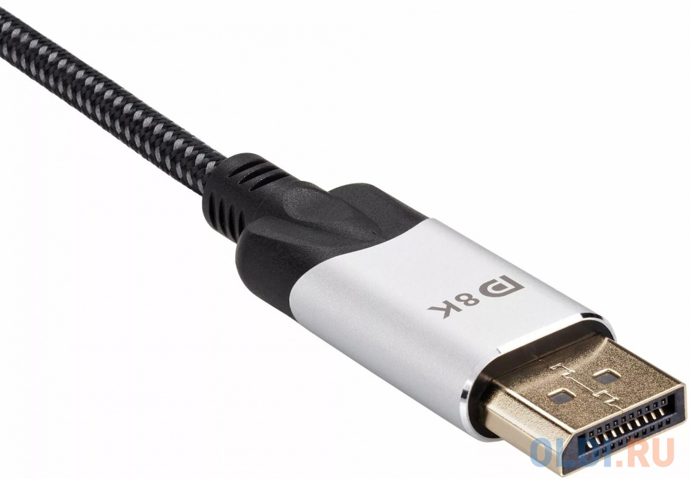 Кабель-адаптер USB 3.1 Type-Cm --&gt; DP(m) 8K@60Hz, 1.8m , Alumi Shell,VCOM &lt;CU422MCV-1.8M&gt; Вид№8