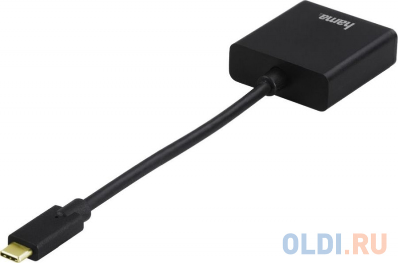 Переходник USB 3.1 Type-C(m) -->VGA(f), Aluminum Shell, Telecom <TA315C> фото