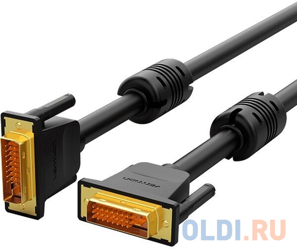 Кабель Vention DVI-D Dual link 25M/25M с ферритовым фильтром - 2м. Вид№5