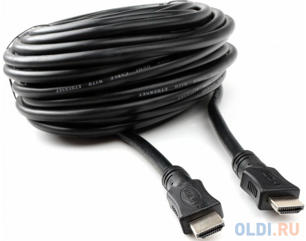 

Кабель HDMI 20м Cablexpert CC-HDMI4L-20M круглый черный