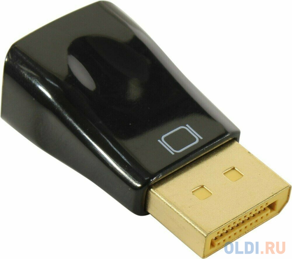 Кабель-переходник DisplayPort-VGA ExeGate EX-DPM-VGAF-0.2 (20M/15F, 0,2м)