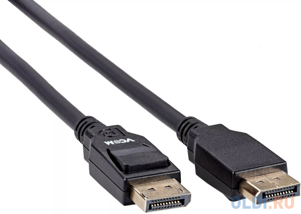 Кабель DisplayPort 2м VCOM Telecom CG651-2.0 круглый черный - фото 5