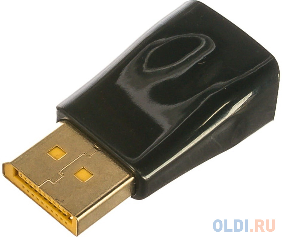 

Bion Переходник DisplayPort - VGA, 20M/15F, позолоченные контакты, черный [BXP-A-DPM-VGAF-001]