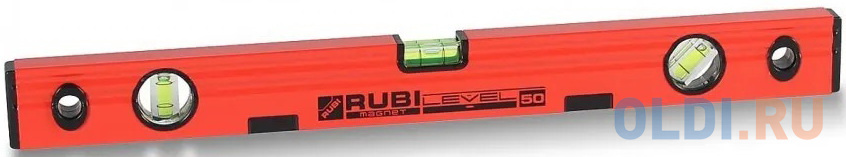 Уровень Rubi LEVEL MAGNET 0.5м, цвет красный