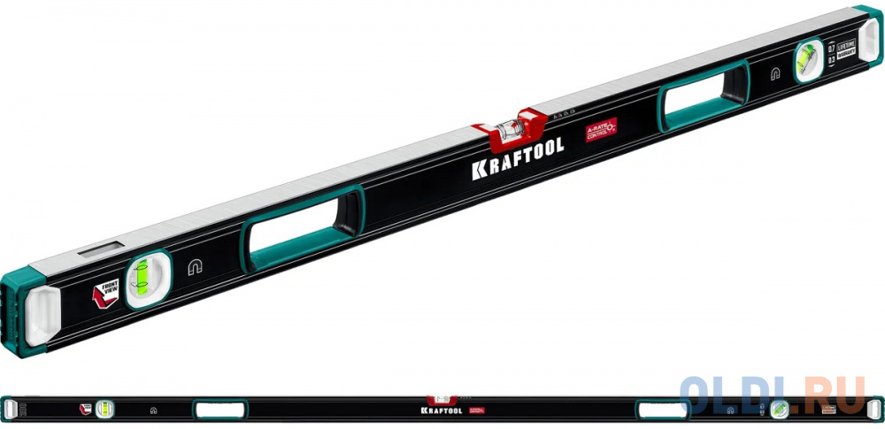 

KRAFTOOL A-RATE CONTROL, 2000 мм, точность 0.3 мм/м, с зеркальным глазком, сверхпрочный магнитный уровень (34988-200)