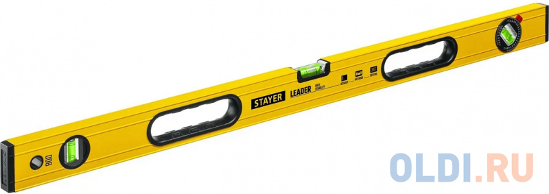 

STAYER LEADER, 800 мм, усиленный профиль, уровень с поворотным глазком (3466-080)