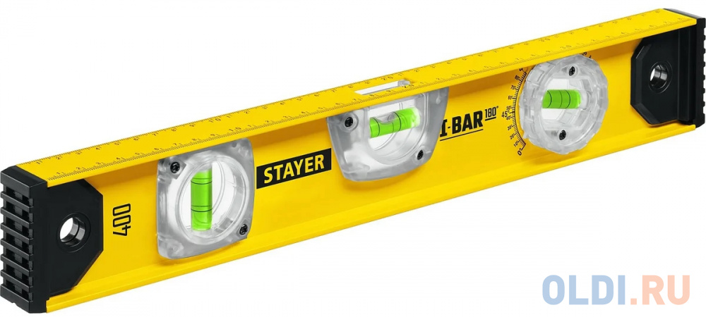 

STAYER I-Bar 180, 400 мм, двутавровый, уровень с поворотным глазком (3470-040)
