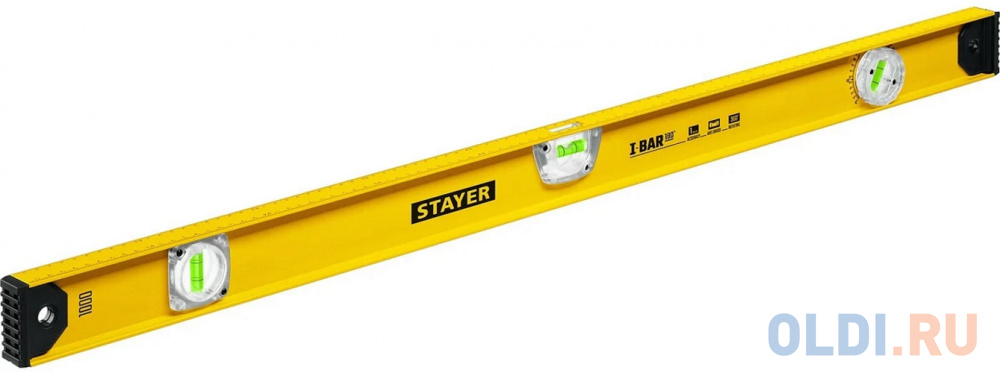 STAYER I-Bar 180?, 1000 мм, двутавровый, уровень с поворотным глазком (3470-100)