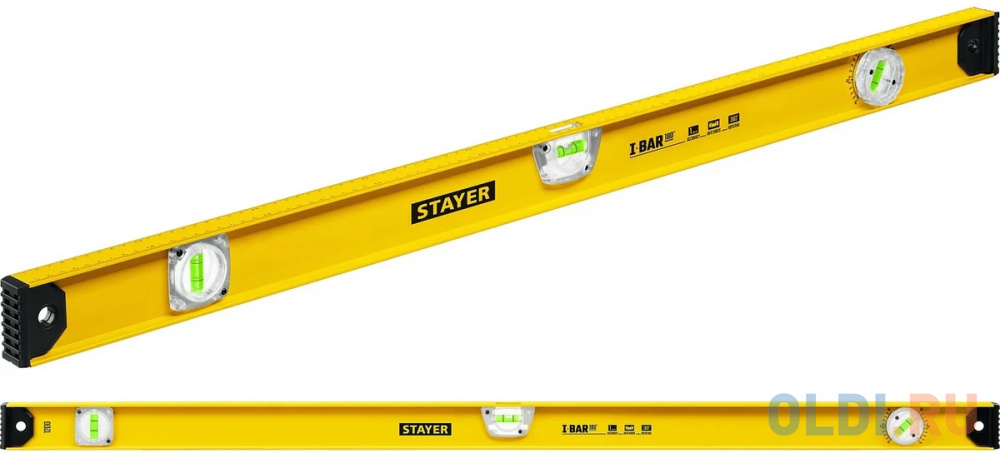 

STAYER I-Bar 180, 1200 мм, двутавровый, уровень с поворотным глазком (3470-120)