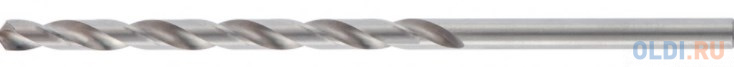 Сверло спиральное по металлу 6 х 139 мм, Р6М5, удлиненное// Барс набор сверл по металлу 1 10 мм через 0 5 мм 19 шт р6м5 вышлиф цилиндр хвост бокс барс