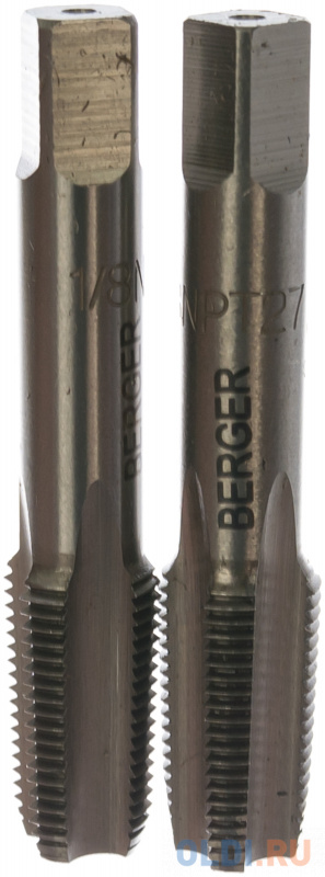 

Метчик BERGER BG1181 дюймовые комплектные 2 шт. 1/8-27NPT