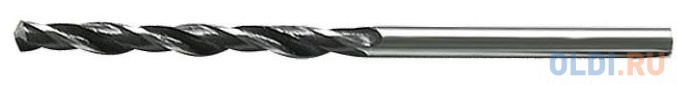 Сверло по металлу, 5,5 мм, быстрорежущая сталь, 10 шт. цилиндрический хвостовик// Сибртех