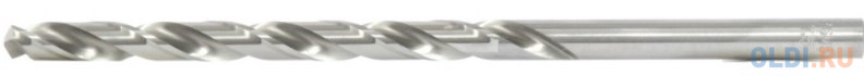 Сверло спиральное по металлу 7,5 х 156 мм, Р6М5, удлиненное// Барс сверло спиральное по металлу 5 x 86мм р9м3 многогранная заточка барс