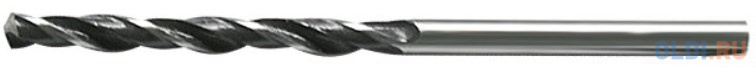 Сверло по металлу, 5,2 мм, быстрорежущая сталь, 10 шт. цилиндрический хвостовик// Сибртех