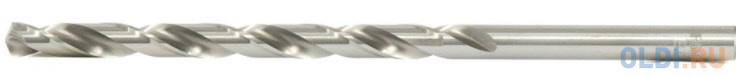 Сверло спиральное по металлу 8 х 165 мм, Р6М5, удлиненное// Барс сверло спиральное по металлу 7 0 x 109мм р6м5 барс