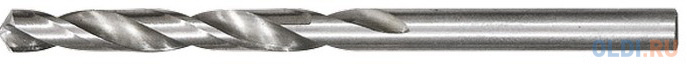 Сверло по металлу, 6,5 мм, полированное, HSS, 10 шт. цилиндрический хвостовик// Matrix