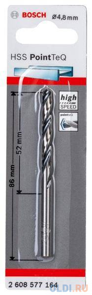 

1 HSS PointTeQ сверло 4.8 мм 2608577164 BOSCH, шт