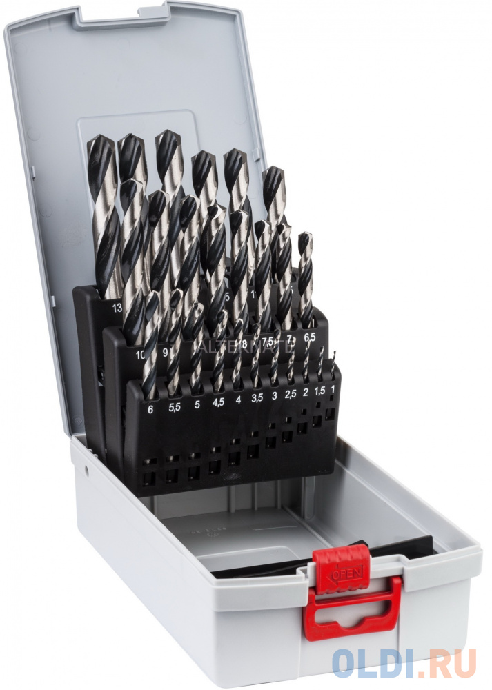 

Набор сверл BOSCH 2.608.577.352 HSS PointTeQ 25шт ProBox