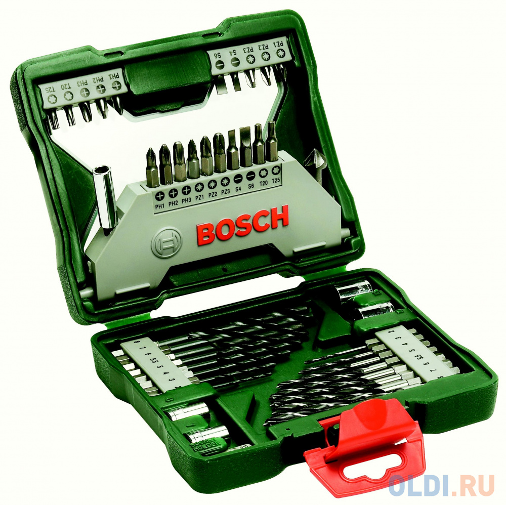 

Набор бит и сверл BOSCH X-LINE 43 шестигранный (2.607.019.613) 43пр., биты, сверла с шестигр.хв.