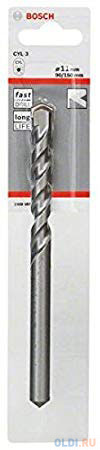 

Сверло BOSCH 2608597666 бетон cyl-3 11х150мм silverperc